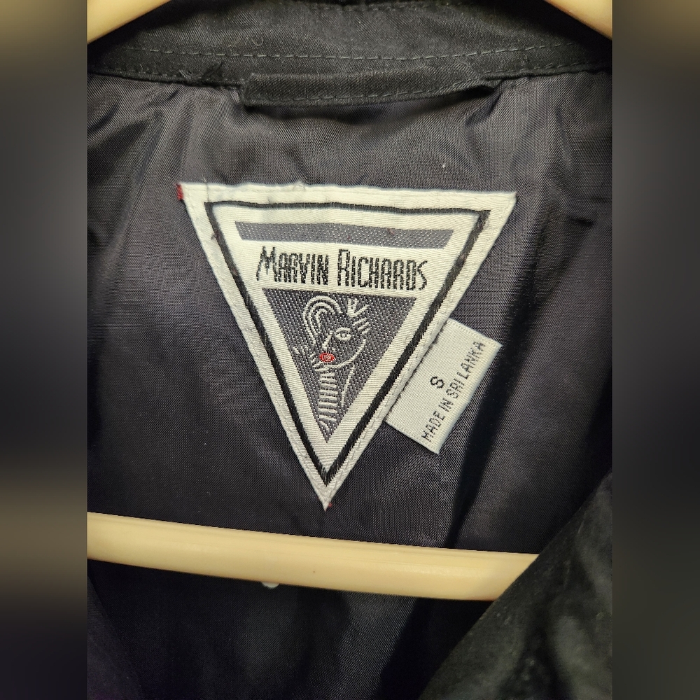 Marvin Richards Vintage Goose Down Black Puffer Jacket - Picture 8 of 8
